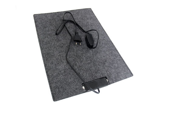 पैर थकान से राहत के लिए ग्राफीन हीटिंग एलिमेंट यूएसबी चार्जिंग और हॉट कॉम्प्रेस फंक्शन के साथ कस्टम फुट वार्मर