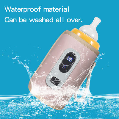 5V पोर्टेबल बोतल वार्मर यूएसबी चार्जिंग यात्रा के दौरान बच्चे के दूध को गर्म करने के लिए एकदम सही कॉम्पैक्ट हल्के और ले जाने में आसान