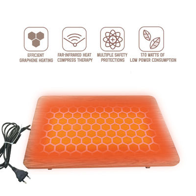 ग्राफीन हीटिंग एर्गोनोमिक डिजाइन के साथ इलेक्ट्रिक फुट वार्मर स्टूल