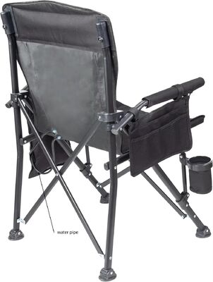 एर्गोनोमिक डिज़ाइन और अलग करने योग्य कूलिंग पैड के साथ पोर्टेबल कूलिंग कैंपिंग चेयर आरामदायक बाहरी गतिविधियों और कार्यक्रमों के लिए