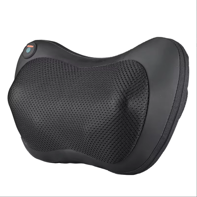 OEM ODM Custom Comfortable Electric Heating Massage Neck Pillow Ergonomic Orthopedic Cervic Contour Head Woven U-shape Airplane