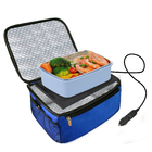 बहुआयामी पोर्टेबल इलेक्ट्रिक फूड वार्मर बैग 9.1 × 11.5 × 5.5 इंच आकार: