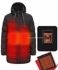 ODM ग्राफीन ताप जैकेट, इलेक्ट्रिक हीटेड फ्लेस जैकेट सुदूर इन्फ्रारेड
