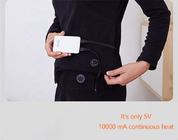 लंबी आस्तीन इलेक्ट्रिक गर्म कपड़े सूट ग्रैफेन फिल्म सामग्री 65 डिग्री शीरफॉन्ड