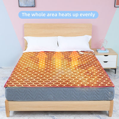 सुरक्षित और आरामदायक के लिए कई तापमान सेटिंग्स और सुरक्षा सुविधाओं के साथ मशीन धोने योग्य इलेक्ट्रिक गरम कंबल