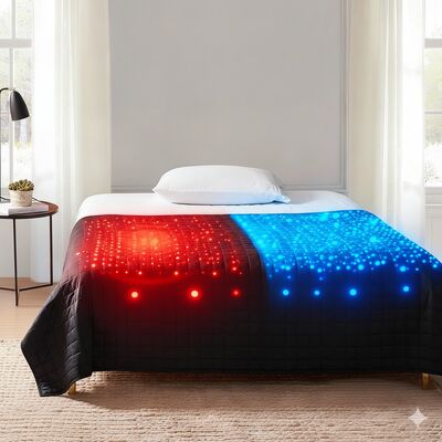 शियरफोंड शीतल कंबल थर्मल-फ्लो स्मार्ट कंबल गर्म नींद के लिए