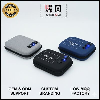 खाद्य ग्रेड एल्यूमीनियम पन्नी अस्तर और USB संचालित हीटिंग प्रौद्योगिकी के साथ पोर्टेबल तह खाद्य हीटिंग बैग किसी भी समय के लिए